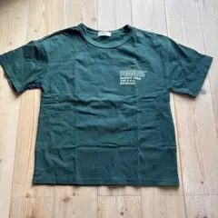 〈中古〉PEANUTS スヌーピー 半袖Tシャツ 150 グリーンのサムネイル