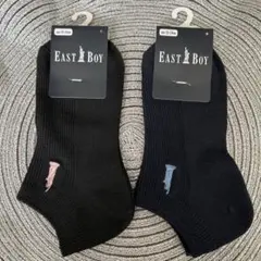イーストボーイ　ソックス　2足組　サイズ19〜24㎝
