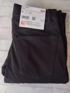 ユニクロブラック ヒートテックウルトラストレッチ ハイライズレギンスパンツM