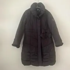 BeBe ダークグレー ブラック　中綿コート 130