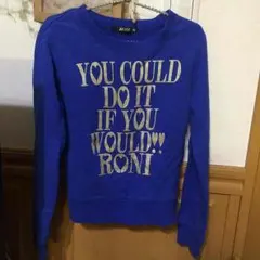値下げ1000えん→900えん  RONI  ロニ  スウェット M