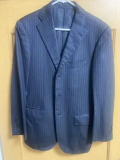 SOVEREIGN ストライプ ビジネスジャケット 44