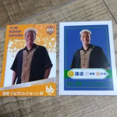 清水エスパルス　住吉ジェラニレショーン　カード