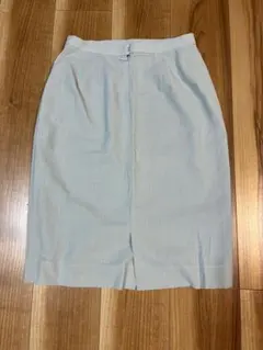 BURBERRY バーバリー　膝丈スカート スリット入り　サイズ9