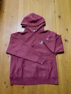 Champion WHIMSY バーガンディ パーカー