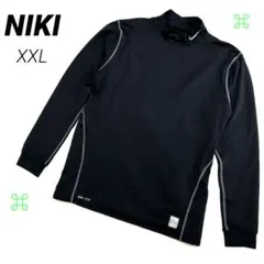NIKE PRO COMBAT DRI-FITコンプレッションシャツ XXL 黒