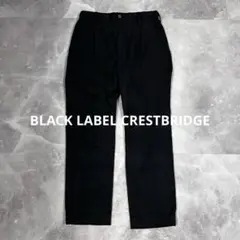 BLACK LABEL CRESTBRIDGE パンツ スラックス ブラック