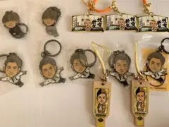 クリアチャーム クリーナー　千社札　羽子板ストラップ　首振りチャーム　小森隼