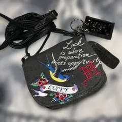 DON・ED HARDY shoulder pouch . bag
