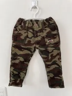 ミキハウス　double.b 迷彩柄ズボン