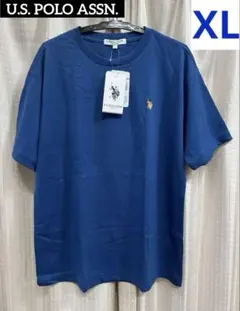 新品 ポロ U.S. POLO ASSN. ブルー Tシャツ XL