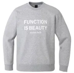 【現行品】mont-bell 棉質運動衫 XS