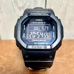 CASIO Baby-G BGD-5000 電波ソーラー 腕時計 黒 美品