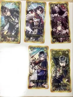 【あくねこ】【悪魔執事と黒い猫】タロット風カード