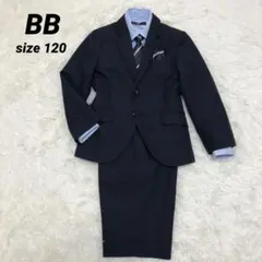 美品 入学式 スーツ 120cm 男の子 5点セット セットアップ BB