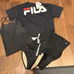 FILA フィラ レディース フィットネス 水着 ウェア 4点セットのサムネイル