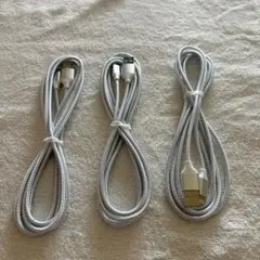 Naoeleii USB - Lightning充電ケーブル 3本セット