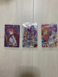 アイカツプリパラ　ウエハース　3枚まとめ売り