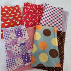 【25×35サイズ】小さめランチョンマット5枚セット　No.19とNo.17