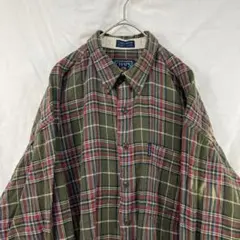 80s chaps ralph lauren ラルフローレン ネルシャツ