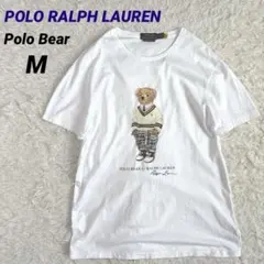 ✨現行・QRコード✨ポロラルフローレン　半袖　Tシャツ　ポロベアー　ホワイト　M
