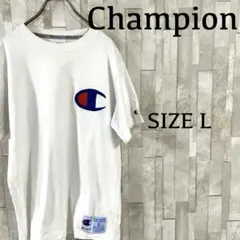 古着 Champion 半袖Tシャツ サイズL ホワイト