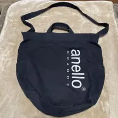 anello GRANDE ブラックショルダーバッグ