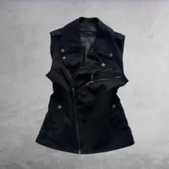 00s Convertible Zip Sleeveless Hoodie 平成 - メルカリ