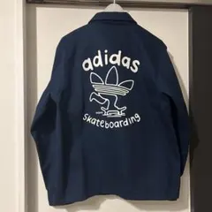 【soda様】adidas スケートボード ジャケット ネイビー