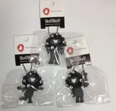 ミャクミャク PVCマスコット キーホルダー 黒ミャク 　ABC