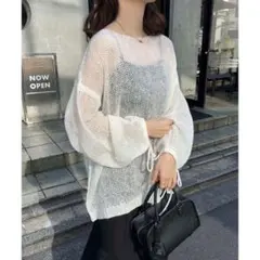 one after another NICE CLAUP シアーニットのサムネイル
