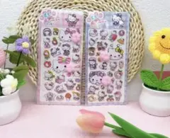 【即日発送】サンリオ　肉球シール　キティ　2枚セット　ぷにぷに　もちプニュー