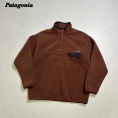 【99年製】極美品 パタゴニア シンチラ スナップt ブラウン系 XL