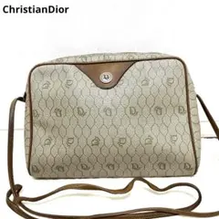 希少◾️ディオール ショルダーバッグ ポシェット ハニカム柄 CDロゴ レザー