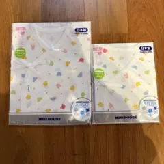 MIKI HOUSE 新生児用 短肌着 コンビ肌着 50サイズ
