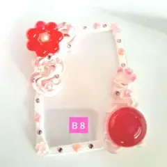 【104】硬質ケース　ホイップデコ　ピンク　トレカケース　写真　チェキ