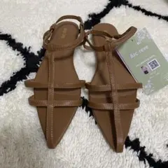 しまむらchico×Arc reveホソクロスサンダル