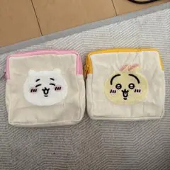 ちいかわ うさぎ もこもこポーチ