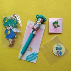 ときめきメモリアル「館林見晴」キーホルダー・ピンズ等4点セット