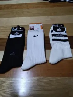 ■新品未使用■ adidas ・Nike ソックスセット