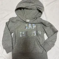 GAP グレー パーカー 3歳