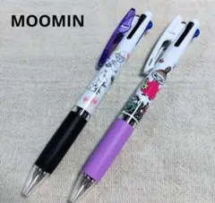 ムーミン ジェットストリーム 3色ボールペン 2本セット