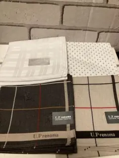 メンズ　ハンカチ　レノマ　ノーブランド　4枚セット