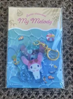 サンリオ　ぷかぷかアクリルキーホルダー　マイメロ