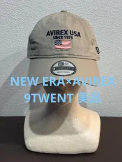 NEW ERA ニューエラ AVIREX USA 9TWENTY キャップ 美品