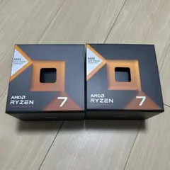 【空箱】 AMD Ryzen 7 7800X3D 2個セット