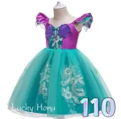 アリエル風 ドレス リトルマーメイド ディズニー プリンセス コスプレ