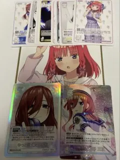 五等分の花嫁 TCG お祭り騒ぎの日常 BOX特典 色紙 まとめ売り