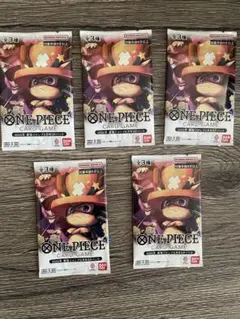 送料無料　未開封　最強ジャンプ5月SP ONE PIECE 5パックセット