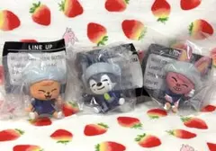 Stray Kids サウナフィギュア パピーム&ウルフチャン&トゥエッキ